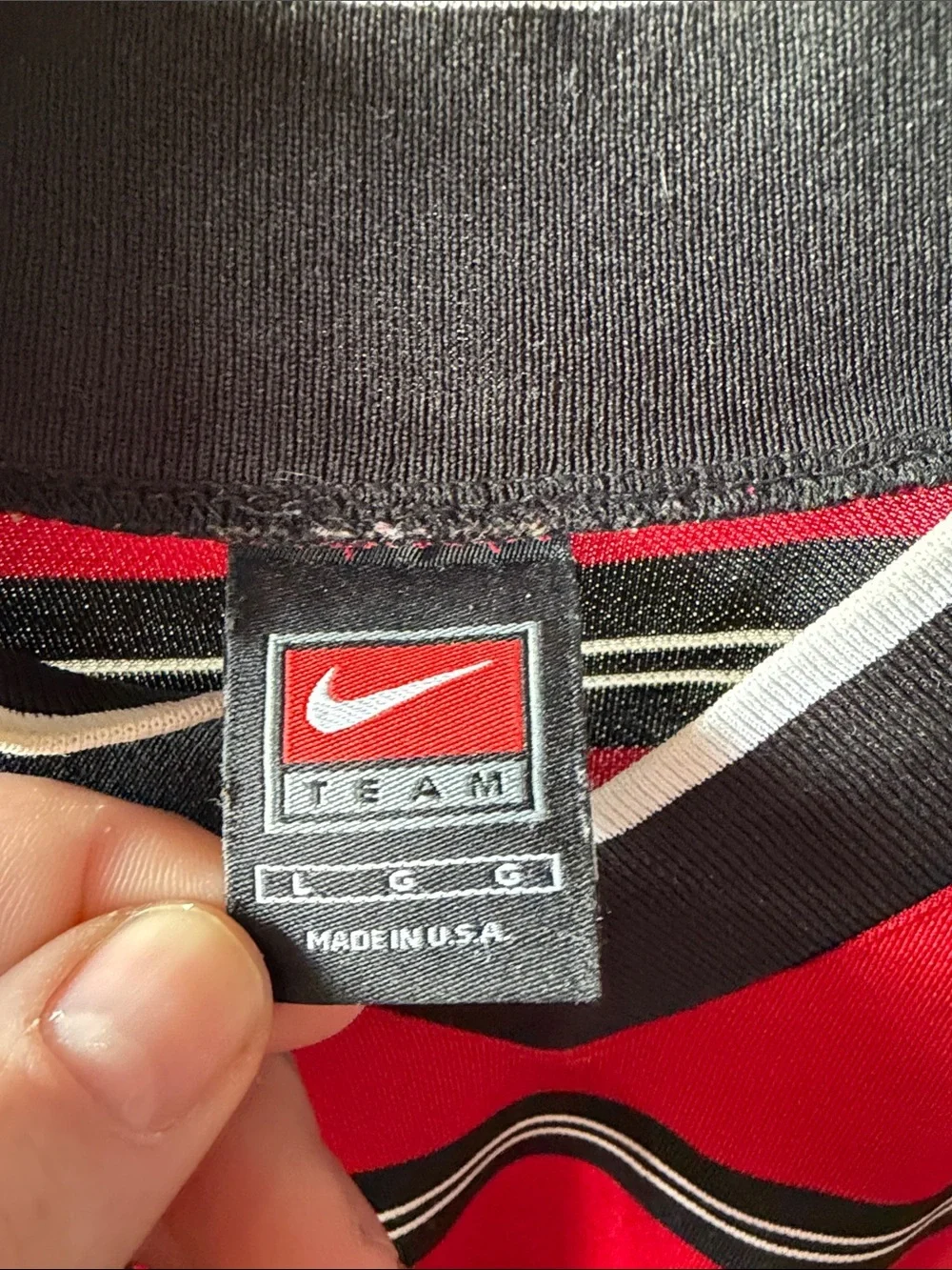 Vintage 90s Nike Team Performance Shirt Size Large